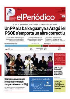 UN PP A LA BAIXA GUANYA A ARAGÓ I EL PSOE S’EMPORTA UN ALTRE CORRECTIU