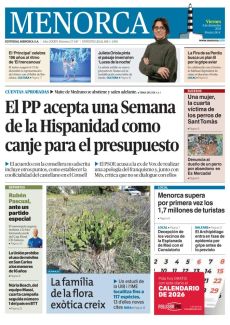 EL PP ACEPTA UNA SEMANA DE LA HISPANIDAD COMO CANJE PARA EL PRESUPUESTO