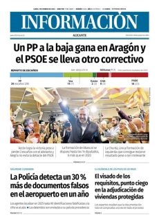 AZCÓN LOGRA LA VICTORIA PESE A PERDER 2 ESCAÑOS CON EL ADELANTO Y ALEGRÍA NO EVITA LA DEBACLE DEL PSOE