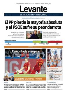 EL LEVANTE SE AFERRA A PRIMERA