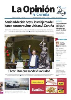 SANIDAD DECIDE HOY SI LOS VIAJEROS DEL BARCO CON NOROVIRUS VISITAN A CORUÑA